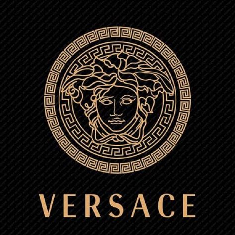 why did versace pick medusa|black and gold Versace logo.